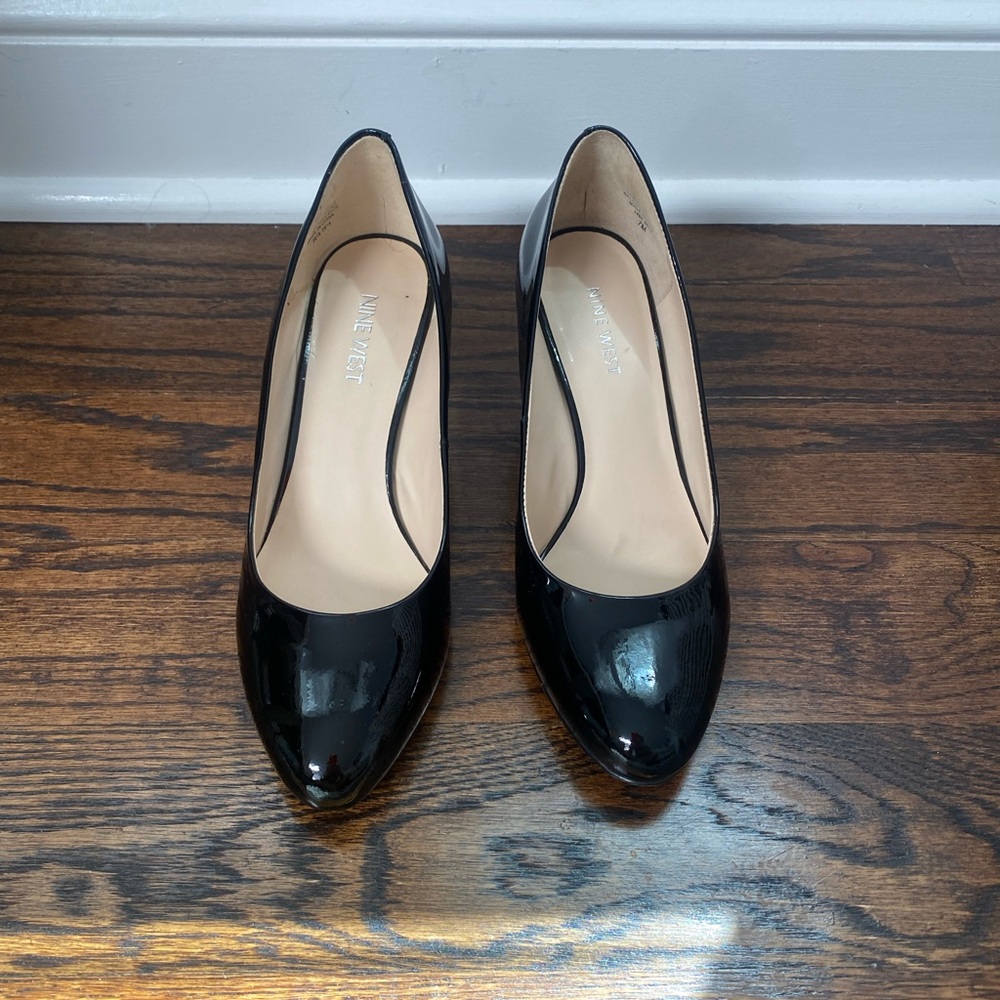 Nine West Patent Leather Wedges